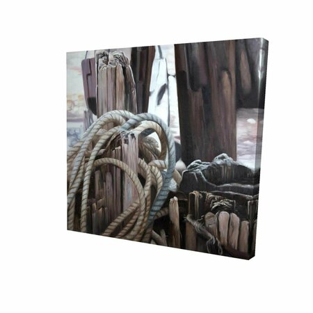 FONDO 16 x 16 in. Driftwood-Print on Canvas FO2777777